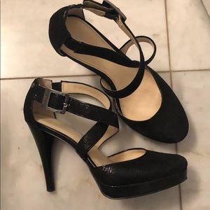 Calvin Klein platform heels